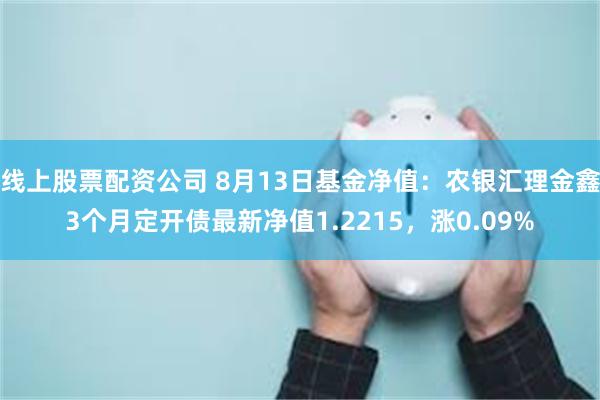 线上股票配资公司 8月13日基金净值：农银汇理金鑫3个月定开债最新净值1.2215，涨0.09%